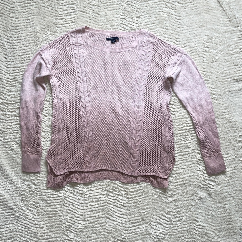 AE | Ombré Knitted Crewneck Sweater